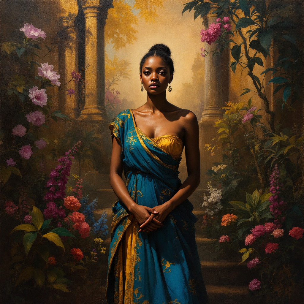 Painting titled Royal