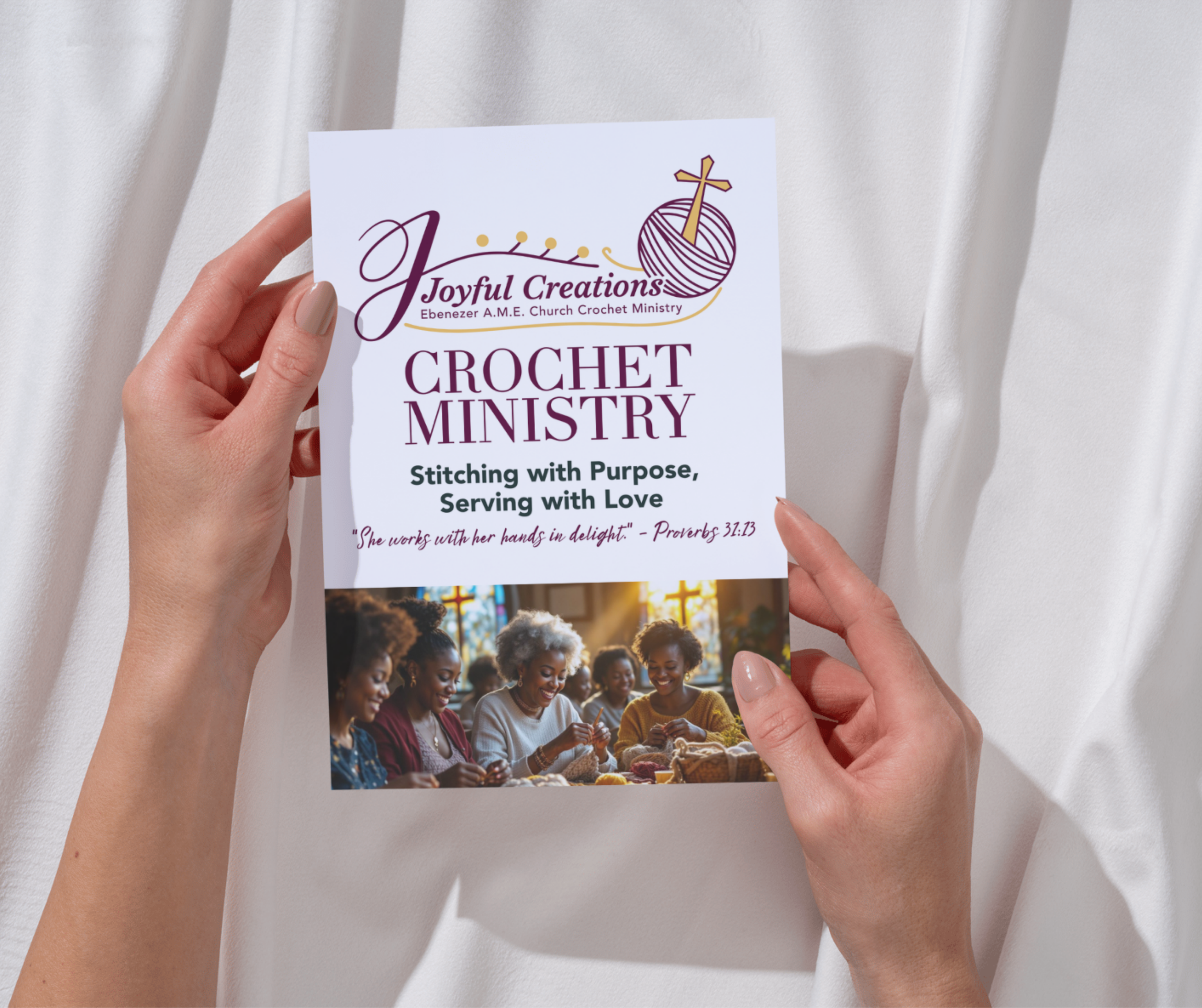 Joyful Creation Ebenezer AME Church Crochet Ministry program design