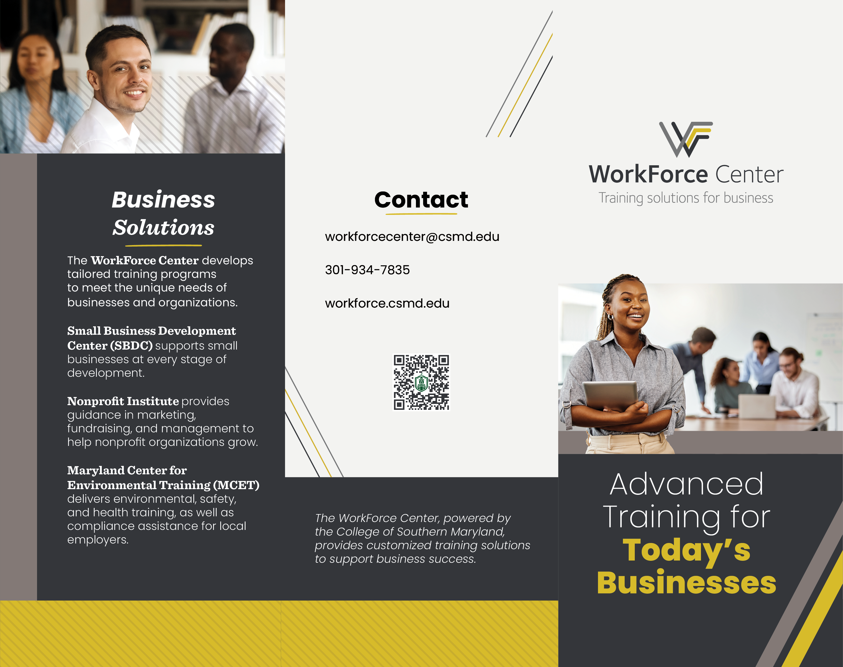 Workforce Center brochure front