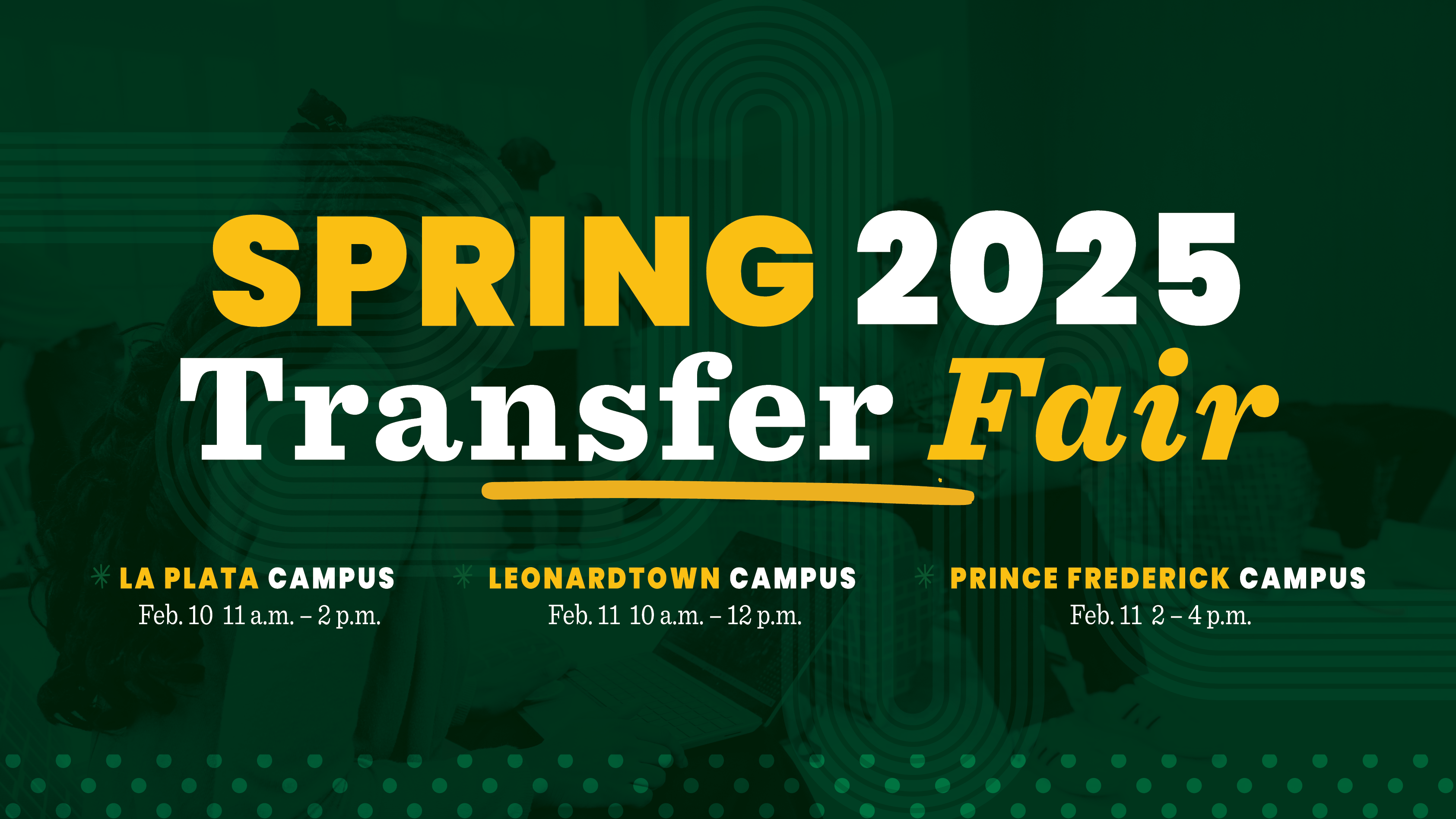 Transfer Fair portal graphic